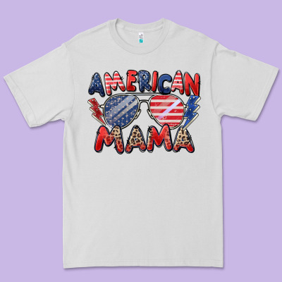 American Mama Premium Tee Designed By Zillion Design Studio
