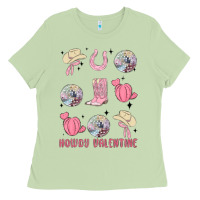 Matcha howdy valentine Ladies Tee - MaliasSmallBusiness