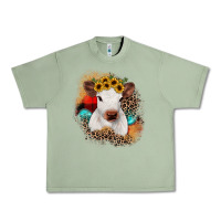 Oil Green christmas heifer Urban Heavy Tee - JahusDesignShop
