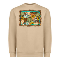 Mushroom Fall pumpkin Heavyweight Sweatshirt - Artiststas