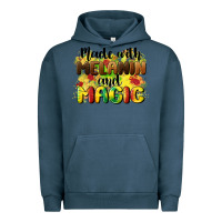 Pigment Midnight Navy made with melanin and magic Urban Hoodie - CowGirlArtShop