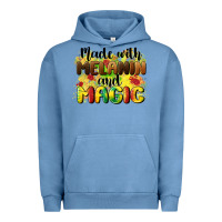 Pigment Pebble Blue made with melanin and magic Urban Hoodie - CowGirlArtShop