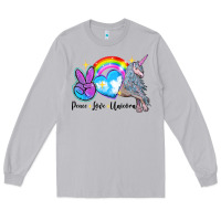 Moon Dust peace love unicorn Long Sleeve Tee - LillyAllenDesigns