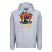 Heather Grey Because Goats Are Freaking Awesome Premium Hoodie - Bettercallsaul