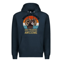 Navy Because Goats Are Freaking Awesome Premium Hoodie - Bettercallsaul