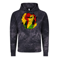 Cloud Black juneteenth fist Vintage Hoodie - HRA Design Shop