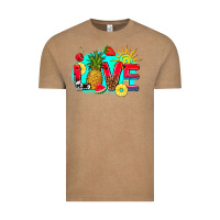 Vintage Coffee love summer fruit and sun Vintage Tee - AdoDesignShop