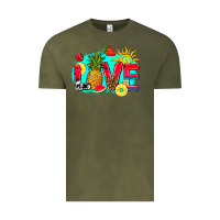 Vintage Olive love summer fruit and sun Vintage Tee - AdoDesignShop