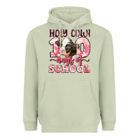 Matcha holy cow 100 days of school Heavyweight Hoodie - LillyAllenDesigns