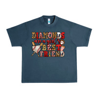 Midnight Navy diamonds are a girl's best friend baseball Urban Heavy Tee - Jasminsmagicworld