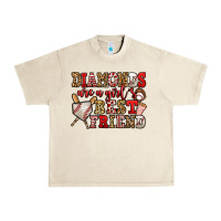 Diamonds Are A Girl's Best Friend Baseball Urban Heavy Tee | Teevron