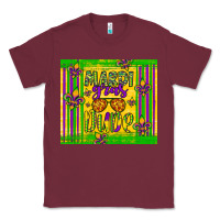 Burgundy mardi gras dude Classic Tee - Artiststas