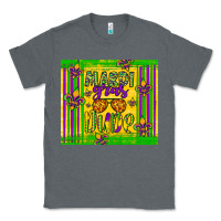 Charcoal Heather mardi gras dude Classic Tee - Artiststas
