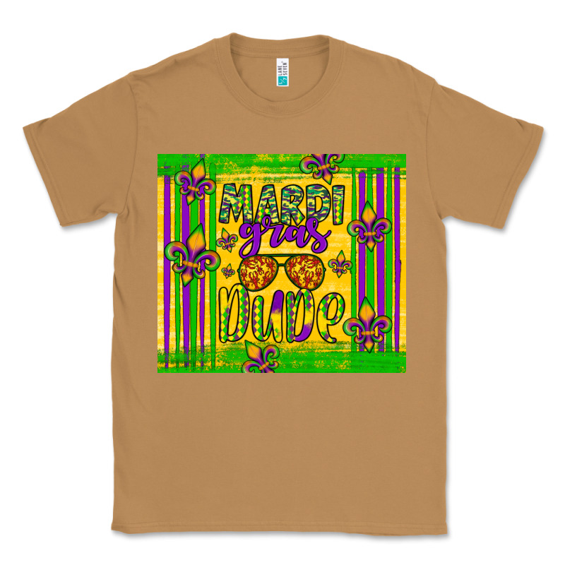 Mardi Gras Dude Classic Tee by Artiststas | Teevron