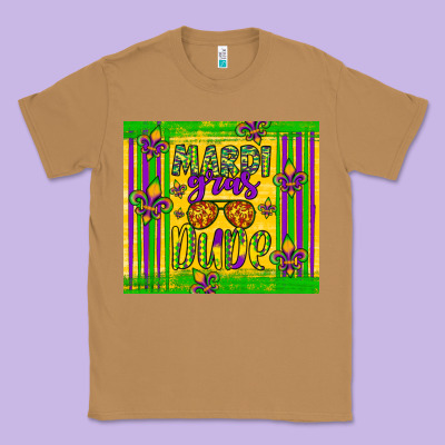 Mardi Gras Dude Classic Tee Designed By Artiststas