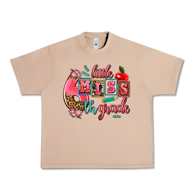 Little Miss 6 Th Grade Urban Heavy Tee by AdoDesignShop | Teevron