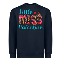 Navy little miss valentine Heavyweight Sweatshirt - JahusDesignShop