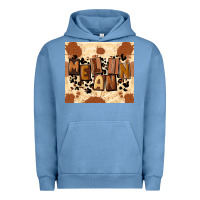 Pigment Pebble Blue melanin Urban Hoodie - CowGirlArtShop