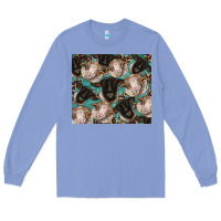 Colony Blue suffolk ewe and merino ram sheeps Long Sleeve Tee - BarkalooDesign
