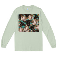 Matcha suffolk ewe and merino ram sheeps Long Sleeve Tee - BarkalooDesign