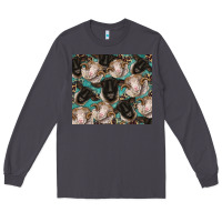 Smoke suffolk ewe and merino ram sheeps Long Sleeve Tee - BarkalooDesign
