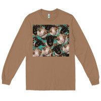 Toasted Coconut suffolk ewe and merino ram sheeps Long Sleeve Tee - BarkalooDesign