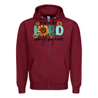 Burgundy trust in the lord with all your heart Zipper Hoodie - MaliasSmallBusiness