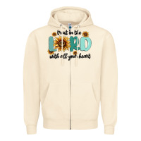 Sandshell trust in the lord with all your heart Zipper Hoodie - MaliasSmallBusiness