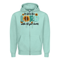 Seafoam trust in the lord with all your heart Zipper Hoodie - MaliasSmallBusiness