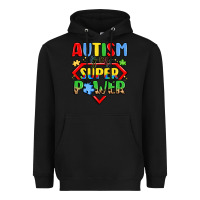 Black autism is my superpower Heavyweight Hoodie - LillyAllenDesigns