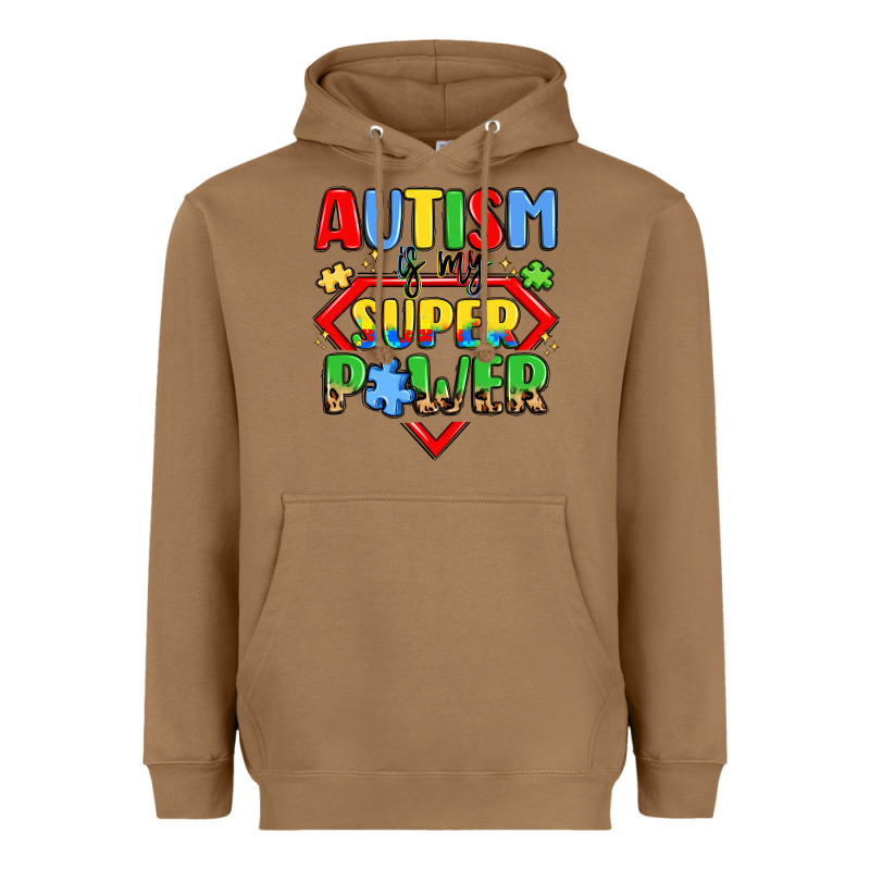 Autism Is My Superpower Heavyweight Hoodie by LillyAllenDesigns | Teevron