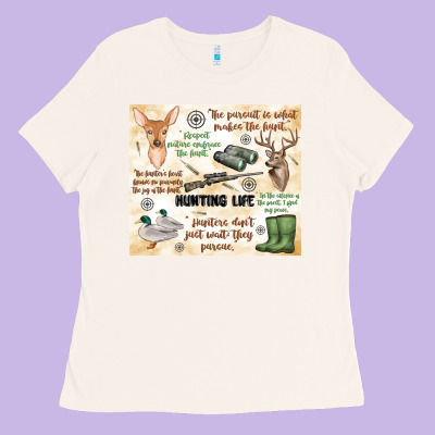 Ladies Tee hunting life