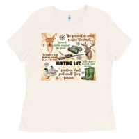 Bone hunting life Ladies Tee - MaliasSmallBusiness
