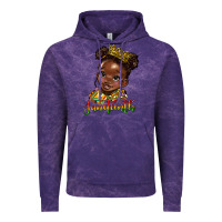 Cloud Purple juneteenth black girl Vintage Hoodie - HRA Design Shop