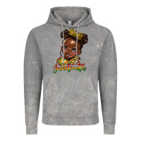 Cloud Rock juneteenth black girl Vintage Hoodie - HRA Design Shop