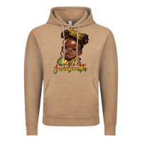 Vintage Coffee juneteenth black girl Vintage Hoodie - HRA Design Shop
