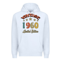 White Vintage 1960 Limited Edition Premium Hoodie - Bettercallsaul