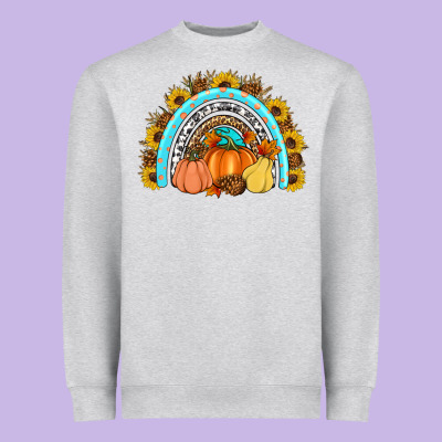 Fall Rainbow Heavyweight Sweatshirt Designed By Artiststas