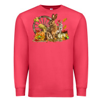 Cardinal Fall Rabbit Premium Sweatshirt - LillyAllenDesigns