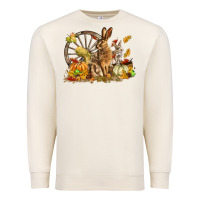 Sandshell Fall Rabbit Premium Sweatshirt - LillyAllenDesigns