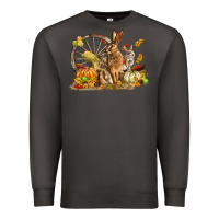 Smoke Fall Rabbit Premium Sweatshirt - LillyAllenDesigns