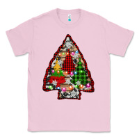 Bubblegum Pink arrowhead christmas trees Classic Tee - AdoDesignShop