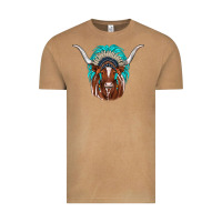 Vintage Camel texas longhorn indian headdress Vintage Tee - JahusDesignShop