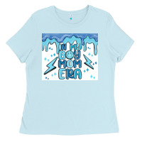 Baby Blue in my boy mom era Ladies Tee - MaliasSmallBusiness