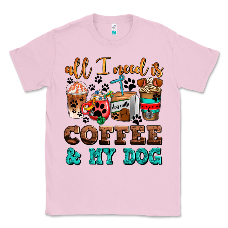 All I Need Is Coffee And My Dog Classic Tee by AdoDesignShop | Teevron