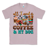 Lilac all i need is coffee and my dog Classic Tee - AdoDesignShop