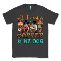 Smoke all i need is coffee and my dog Classic Tee - AdoDesignShop