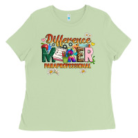 Matcha difference maker paraprofessional Ladies Tee - JahusDesignShop