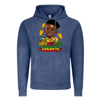 Vintage Denim juneteenth 1865 black boy Vintage Hoodie - HRA Design Shop