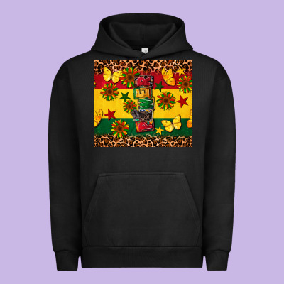 Power Juneteenth Urban Hoodie Designed By Cowgirlartshop